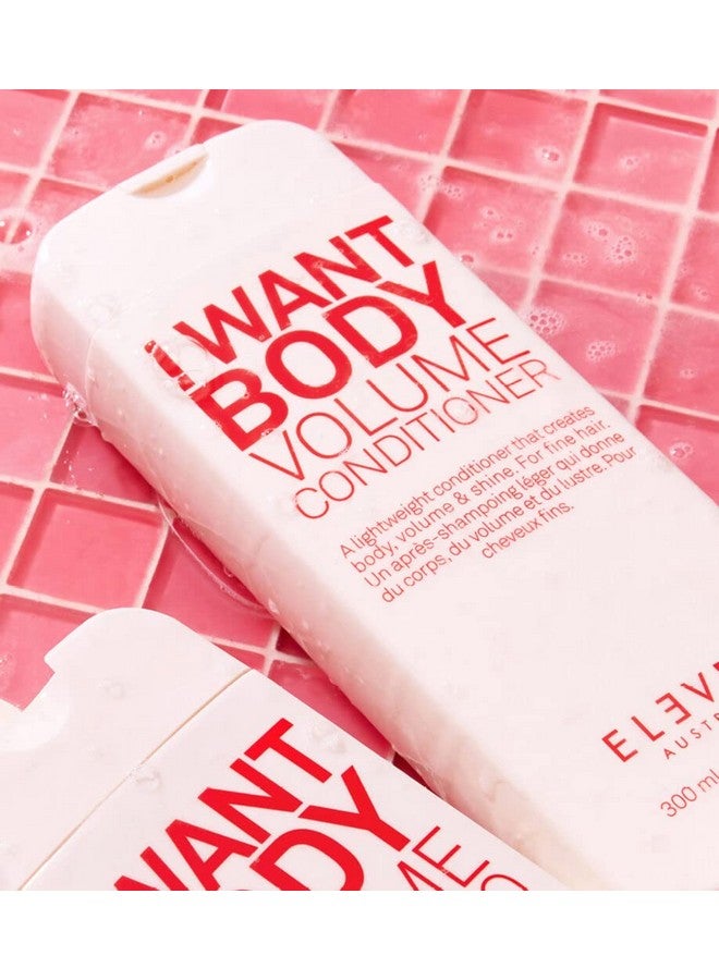 ELEVEN AUSTRALIA I Want Body Volume Conditioner The Ultimate Volume Builder 10.1 Fl Oz - Image 3
