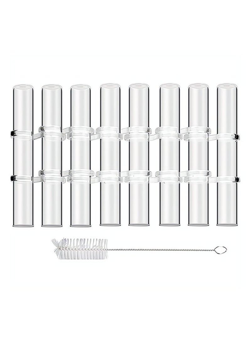واي آند دي Test Tube Vase, Glass Flower Vases Hydroponic Vase Desktop Plant Terrarium Planter 18x3CM - Image 1