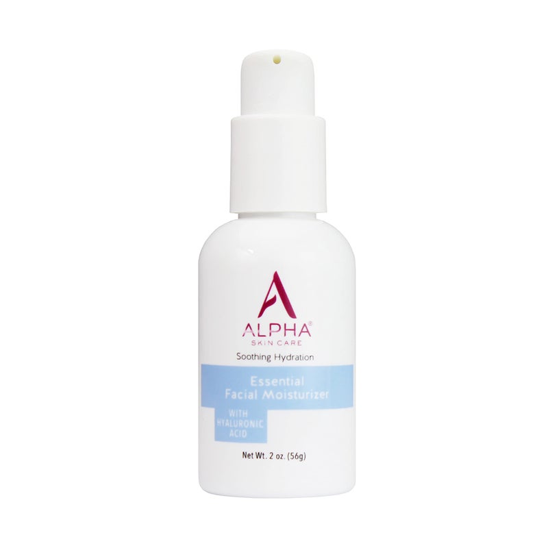 Alpha Skin Care Essential Facial Moisturizer, Hyaluronic Acid, Deep Soothing Hydration, Reduces Lines & Wrinkles, Anti-Aging, Normal to Dry Skin, 2 Oz - Image 1