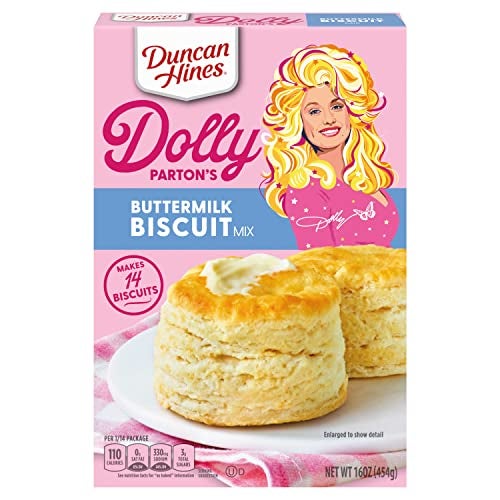 Duncan Hines Dolly Parton's Buttermilk Biscuit Mix, 16 oz. - Image 1