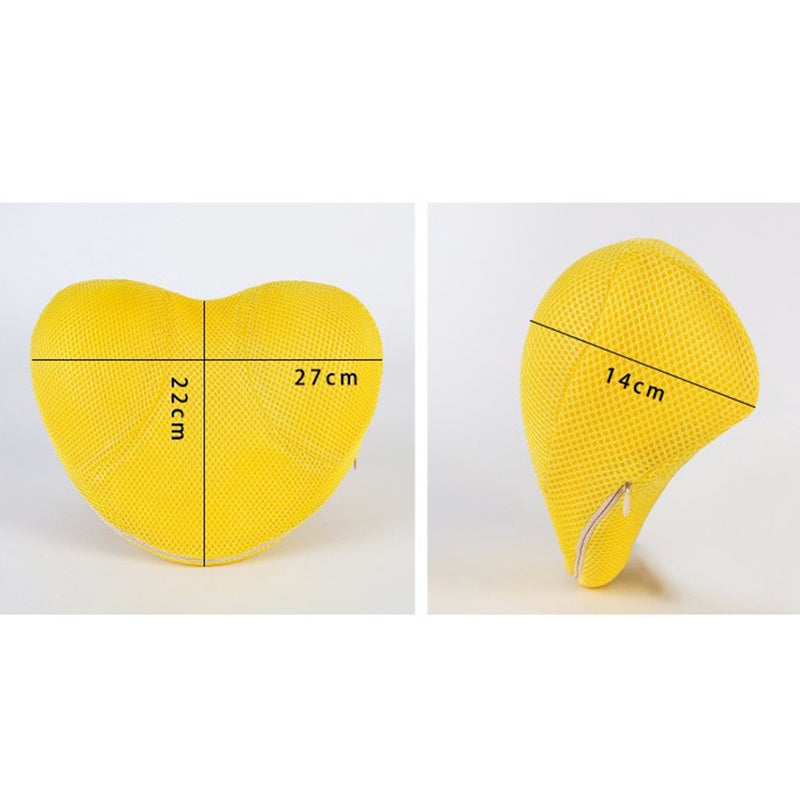 2 pcs Heart Shaped Neck Pillow Neck Support Cushion Pillow for Home - Image 3