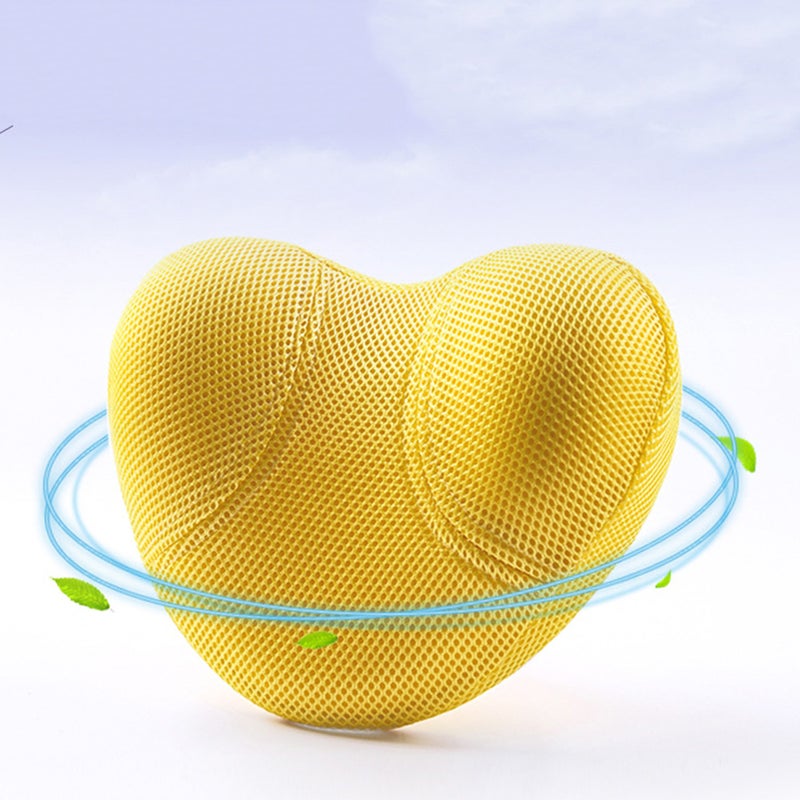 2 pcs Heart Shaped Neck Pillow Neck Support Cushion Pillow for Home - Image 1
