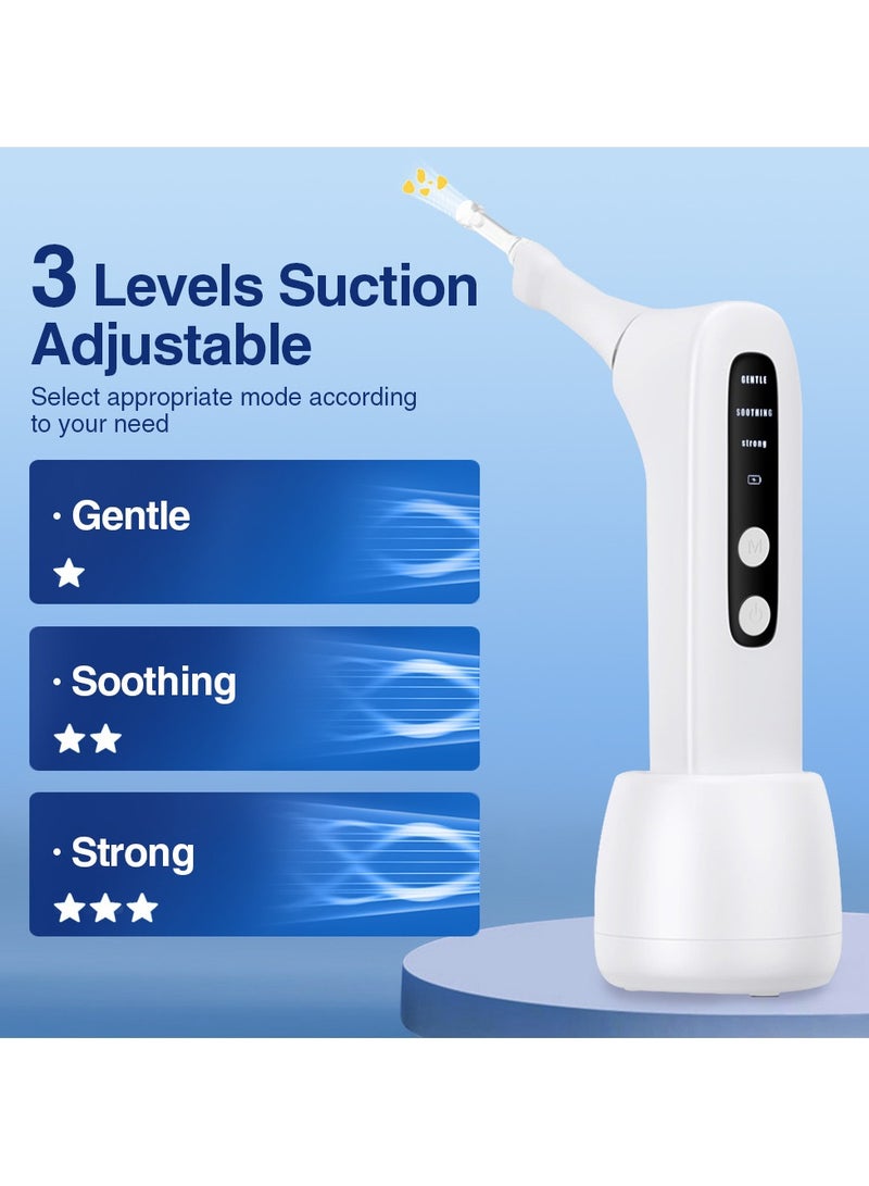 Home Portable Tonsil Stone Remover - Electric Suction Oral Care Tool with 3 Suction Modes  4 Silicone Tips, for Bad Breath  Throat Discomfort Relief - Image 3