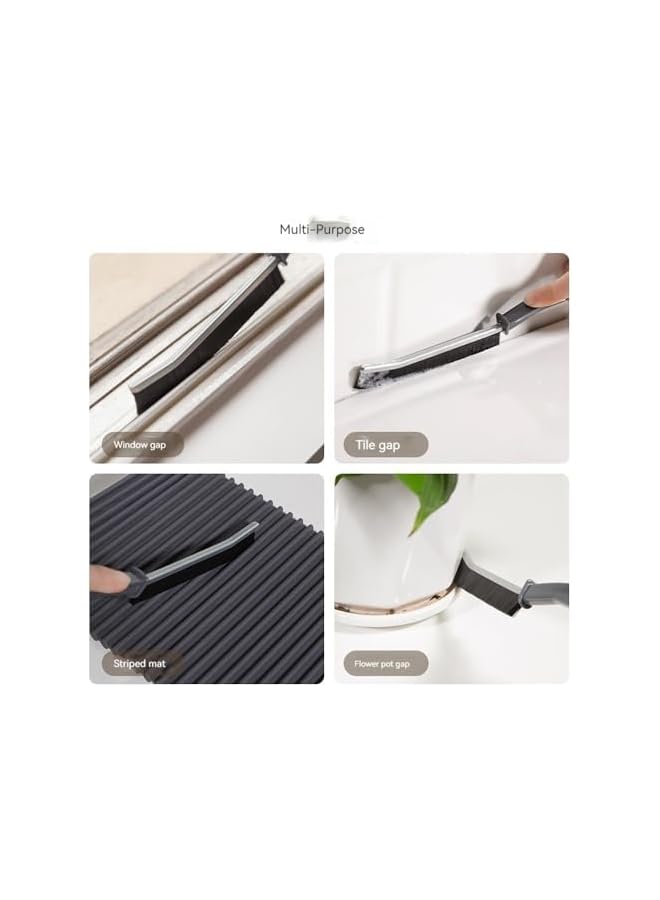 PROMASS Heatunk 3-Piece Multifunctional Gap Cleaning Brush Set – Hard Bristle Crevice Brushes for Bathroom, Grout, and Hard-to-Reach Areas - Image 4