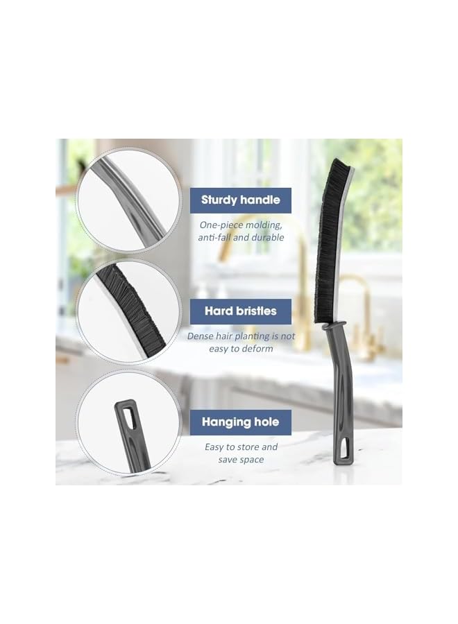 PROMASS Heatunk 3-Piece Multifunctional Gap Cleaning Brush Set – Hard Bristle Crevice Brushes for Bathroom, Grout, and Hard-to-Reach Areas - Image 5