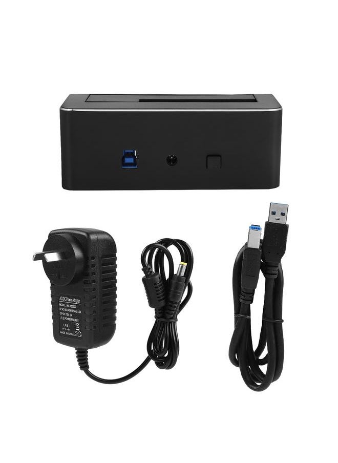 Thoraya USB3.0 to SATA External Hard Drive Docking Station Case for 2.5/3.5inch HDD  - Image 1