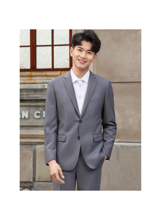 ROMON Multiple Colors Available】men's Blazer, Business Casual Suit Jacket, Commute And Leisure Men's Suit Coat - Image 2