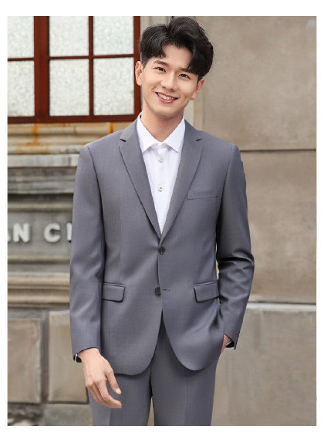 ROMON Multiple Colors Available】men's Blazer, Business Casual Suit Jacket, Commute And Leisure Men's Suit Coat - Image 1