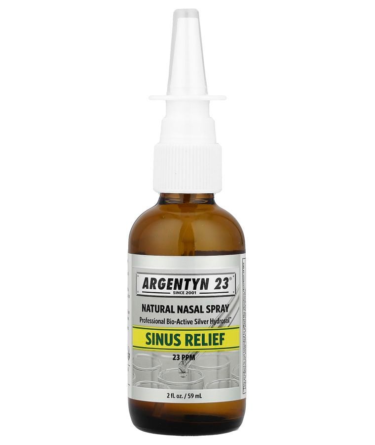 Sovereign Silver Argentyn 23® Natural Nasal Spray Sinus Relief 2 fl oz (59 ml)