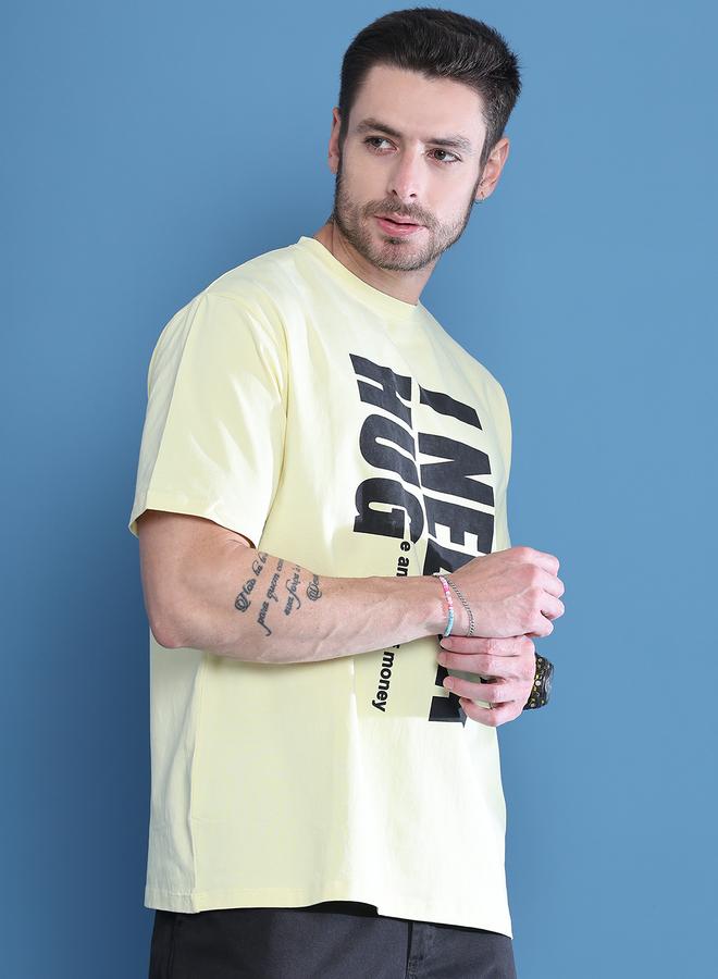 Take Two Men Graphic Printed Oversized T-Shirt By Door74 - Image 4