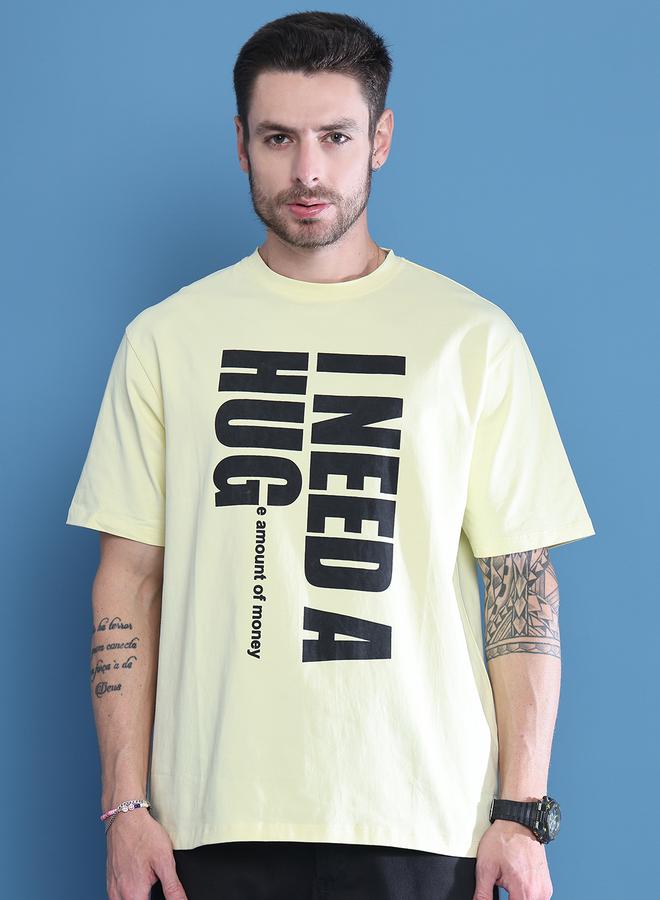 Take Two Men Graphic Printed Oversized T-Shirt By Door74 - Image 1