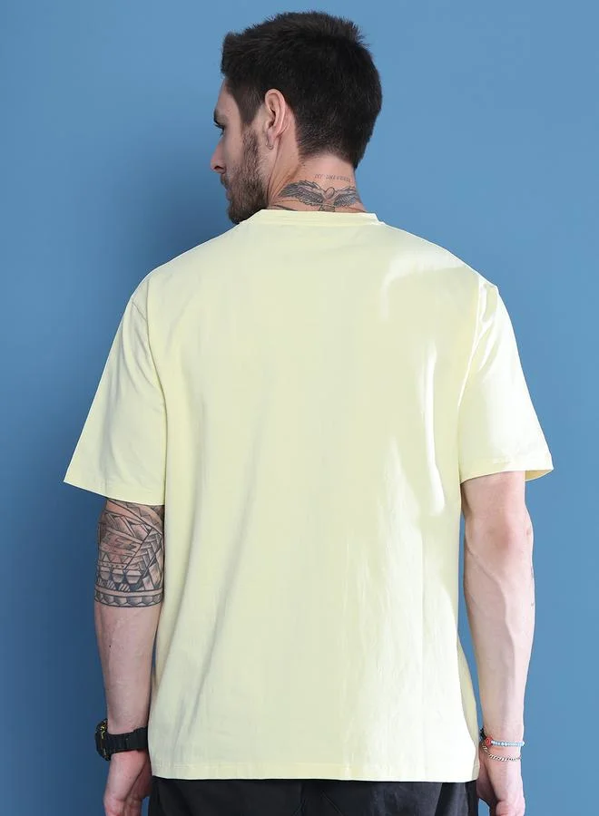 ستايلي Men Graphic Printed Oversized T-Shirt By Door74