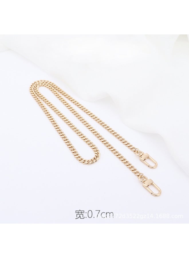 Suitable For Lv Cosmetic Bag Nice Nano Crossbody Modification Leather Chain Shoulder Strap Silk Scarf Bag Chain D Buckle Accessories Purchased Separately