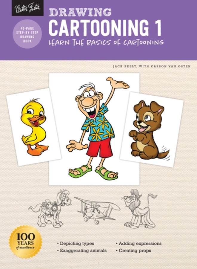 Drawing: Cartooning 1 : Learn the basics of cartooning 