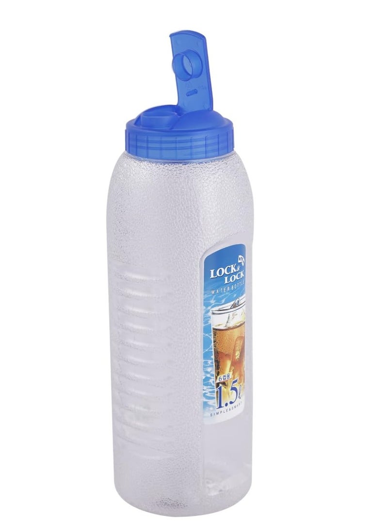 LOCK & LOCK LocknLock Aqua 1.5L BPA-Free Water Bottle with Flip-Top Lid – Durable and Transparent Hydration Jug  - Image 3