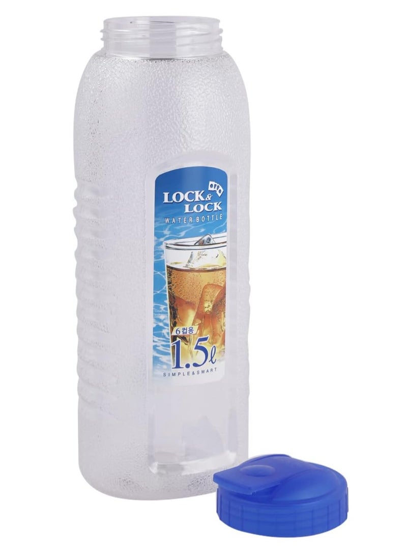 LOCK & LOCK LocknLock Aqua 1.5L BPA-Free Water Bottle with Flip-Top Lid – Durable and Transparent Hydration Jug  - Image 2
