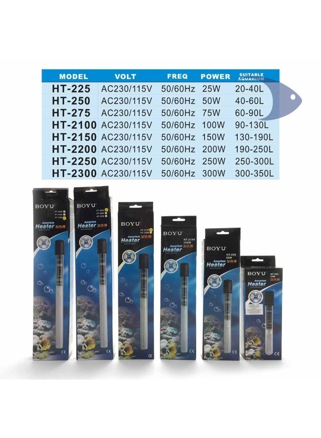 BOYU Aquarium Heater [HT-Series] [Power - 50W] - Image 5