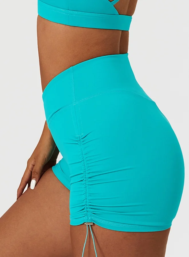 Kawn.yoga  Womens High Waist Contour Workout Sport Yoga Shorts Tummy Control. for Women | Best Price UAE