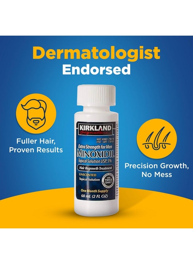 Kirkland 6 Months - Kirkland Generic Minoxidil 5% Mens Hair Loss Regrowth - Total 12 Oz  - Image 5
