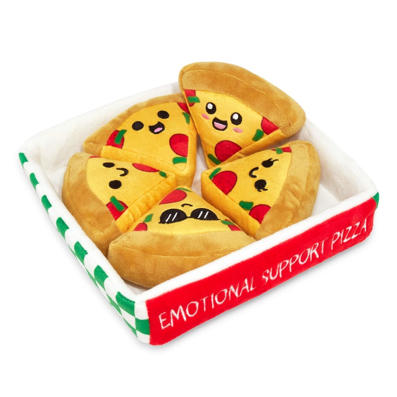 WHAT DO YOU MEME? Emotional Support Pizza â€” Plush Pizza by Emotional Support Plushies - Image 1