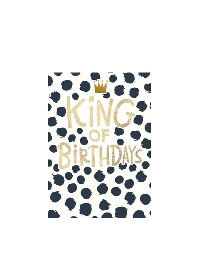 بيجمينت King of Birthdays Greeting Card