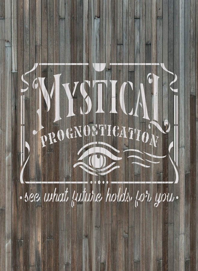 Stencil Revolution Mystical Future Stencil - Reusable Stencils for Painting - Create DIY Mystical Future Home Decor - Image 4