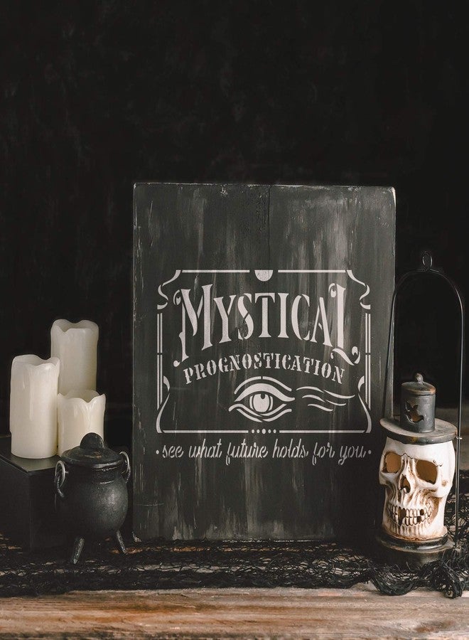 Stencil Revolution Mystical Future Stencil - Reusable Stencils for Painting - Create DIY Mystical Future Home Decor - Image 3
