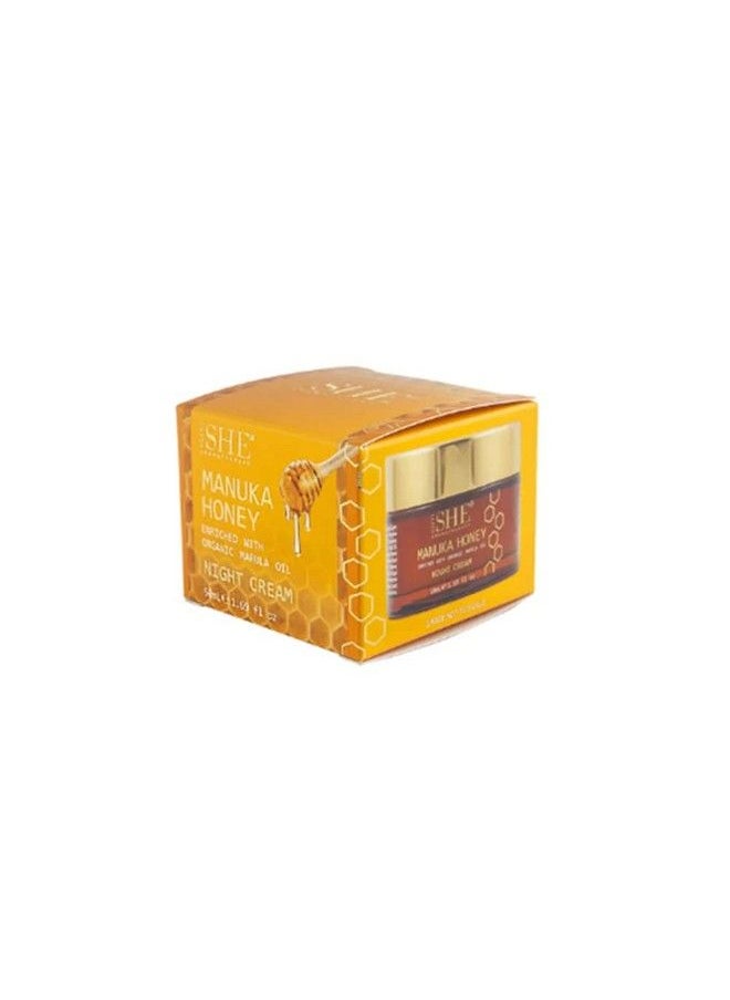 Om She - Aromatherapy Manuka Honey Night Cream - Image 1
