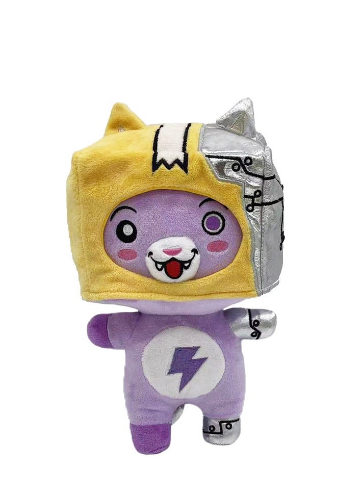 New Mechanical Series Cardboard Box Stuffed Toy - Lanky Box Plush Doll with PP Cotton Short Fleece  - Image 1