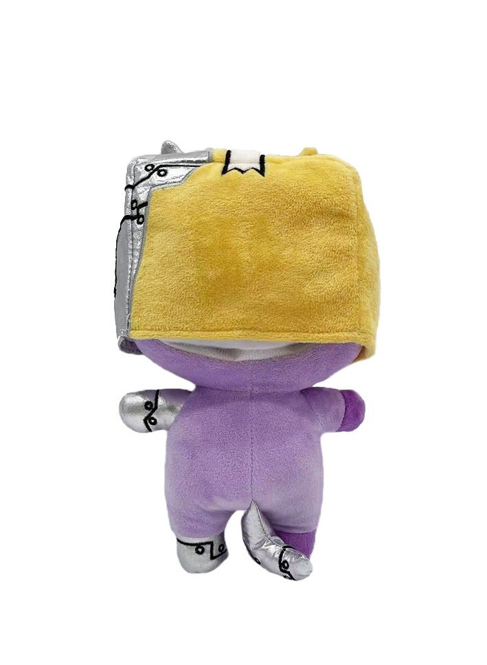 New Mechanical Series Cardboard Box Stuffed Toy - Lanky Box Plush Doll with PP Cotton Short Fleece  - Image 3