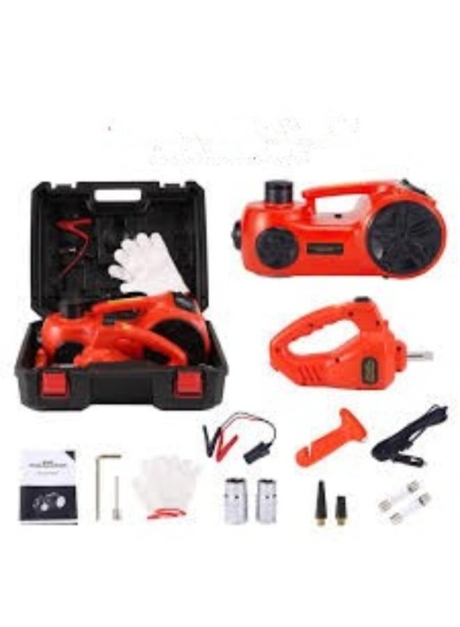 5Ton 12V سيارة كهربائية هيدروليكية رافعة أرضية مضخة تغيير الإطارات ومنفاخ الإطارات - Image 1