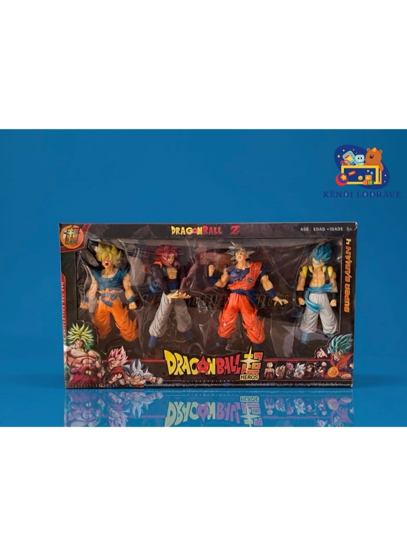 Dragonball Z Dragon Ball Z figure lot Of 4 Goku Super Sayan - Image 2