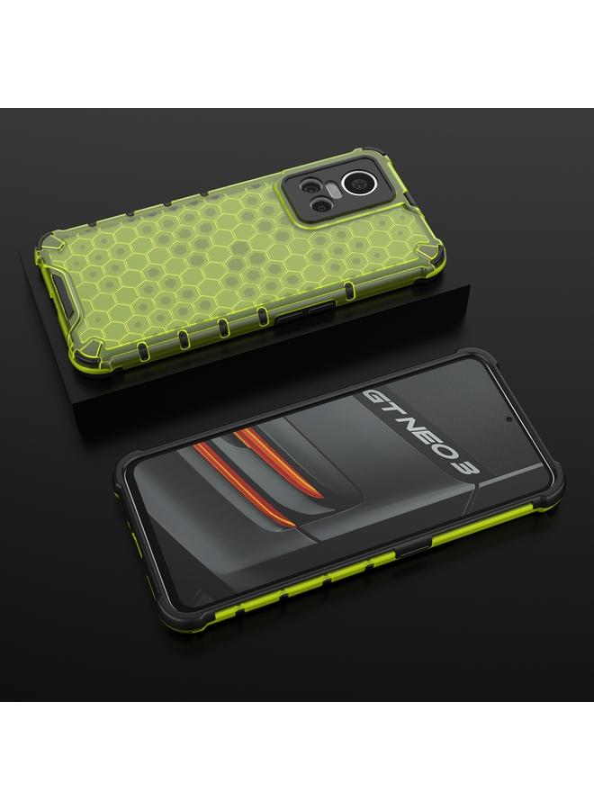 S-TOP Case For OPPO Realme GT Neo3 5G China Shockproof Honeycomb PC + TPU Protective Case - Image 2