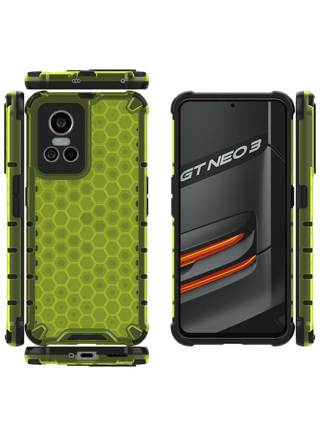 S-TOP Case For OPPO Realme GT Neo3 5G China Shockproof Honeycomb PC + TPU Protective Case - Image 3