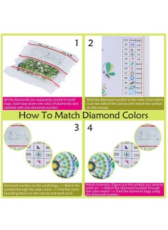 SYOSI 5D Diy Diamond Painting Special Shape Diamond Cute Animals Diamond Painting Kits For Kids Beginner  - Image 5