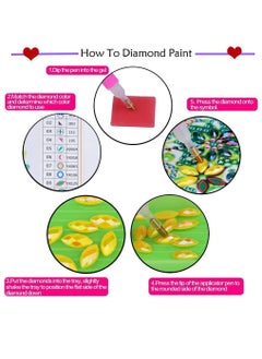 SYOSI 5D Diy Diamond Painting Special Shape Diamond Cute Animals Diamond Painting Kits For Kids Beginner  - Image 4