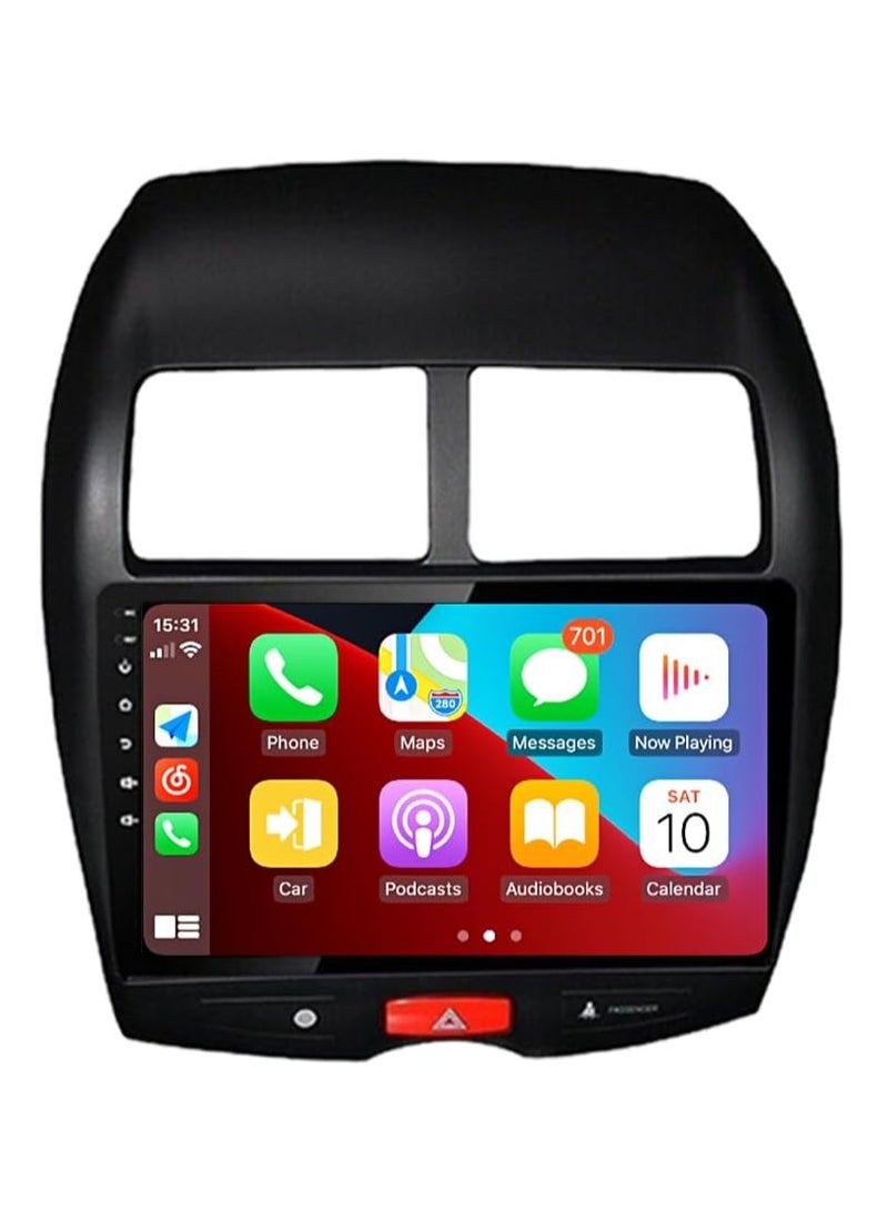 4GB RAM+64GB ROMfor Mitsubishi ASX Radio 2010-2017 Car Stereo Android 13 Built-in Wireless CarPlay Android Auto Bluetooth Head Unit 10 Inch IPS GPS Navigation Support Full RCA Backup Camera - Image 1