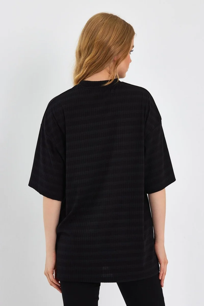 Alexander Gardi Striped Oversize T-Shirt (E23-00105)