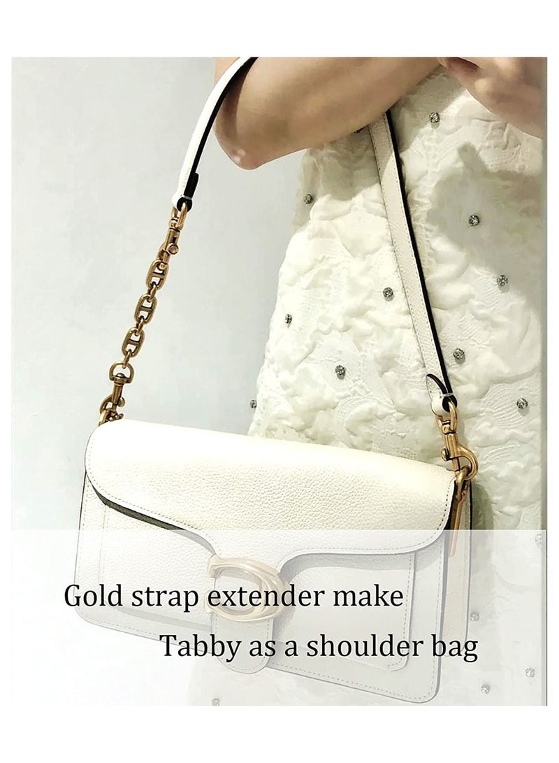 SYOSI Bag Extension Chain, 2Pcs 4.7" Short Purse Chain Strap Replacement for Shoulder Cross Body Bag Handbag Crafts, Convenientunderarm Bag Short Chain Shoulder Strap Replacement Metal Chain Bag Accessorie  - Image 2