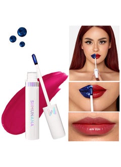 Wonder Blading Lip Stain Masque—Lip Stain Peel Off Masque, Long Lasting, Waterproof and Transfer Proof Pink Lip Tint, Matte Finish Peel Off Lip Stain 4ml, Whimsical (Warm Rose)