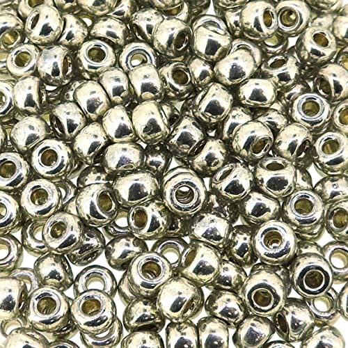 Miyuki Silver 20 Grams Miyuki 6/0 Seed Bead Duracoat Galvanized 20 Gram - Image 5