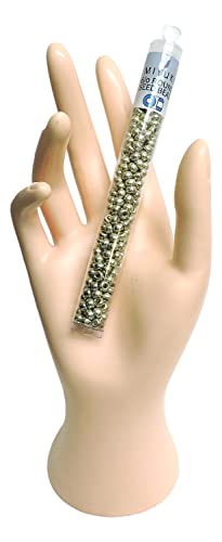 Miyuki Silver 20 Grams Miyuki 6/0 Seed Bead Duracoat Galvanized 20 Gram - Image 3