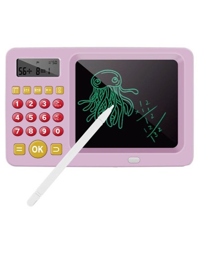 Generic - LCD Writing Tablet pad Slate for Kids Children Boys Girls Portable erasable Writer LCD Notepad with Pen Calculator Doodle & Scribbler Boards for Study Writing - Image 1