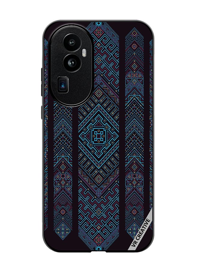 VR CREATIVE Protective Case Cover For Oppo Reno 10 Pro Plus Mandala Design Multicolour - Image 1