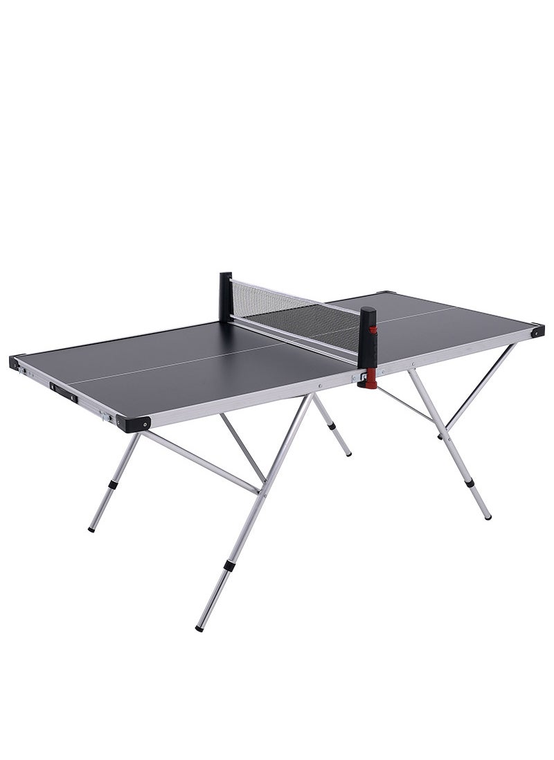 Home Indoor and Outdoor Portable Table Tennis Table, Removable and Foldable Portable Table Tennis Table 160*80*55/70CM
