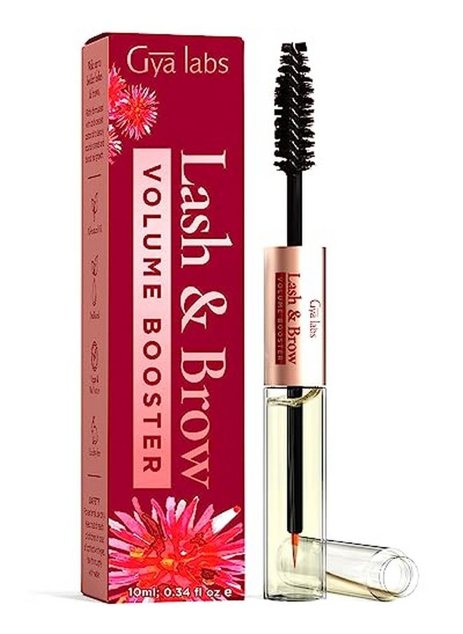 gya labs - Lash And Brow Oil 100% Castor Oil For Eyelashes And Eyebrows Natural Castor Oil Eyelash Serum For Fuller Looking Lashes Caster Oil Eyebrow Serum For Fuller Looking Brows (0.34 Fl Oz) - Image 1