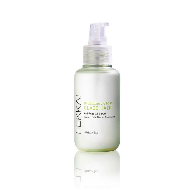 Fekkai Brilliant Gloss Glass Hair AntiFrizz Oil Serum  34 oz  Shiny Glossy Hydration and Heat Protection  Salon Grade EWG Compliant Vegan  Cruelty Free