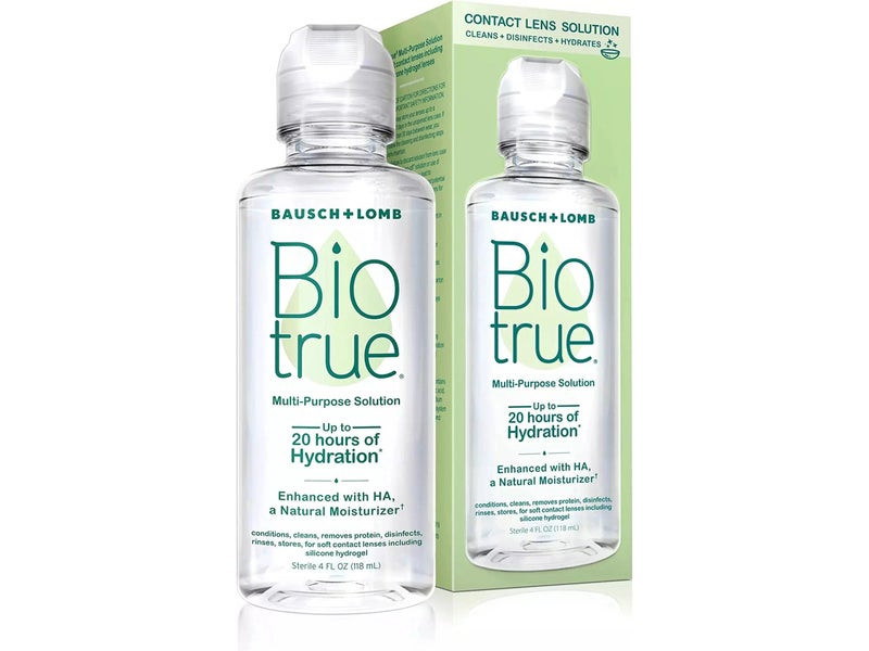 Unisex Biotrue Contact Lenses Solution 60 ml