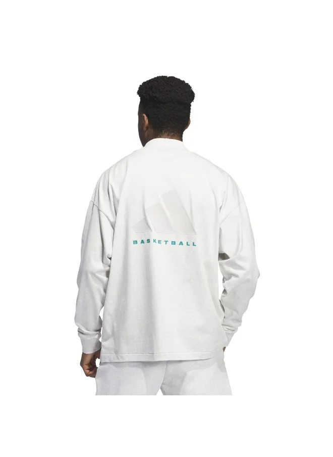 adidas Originals adidas ONE BB L/S TEE Grey Originals Unisex T-SHIRTS