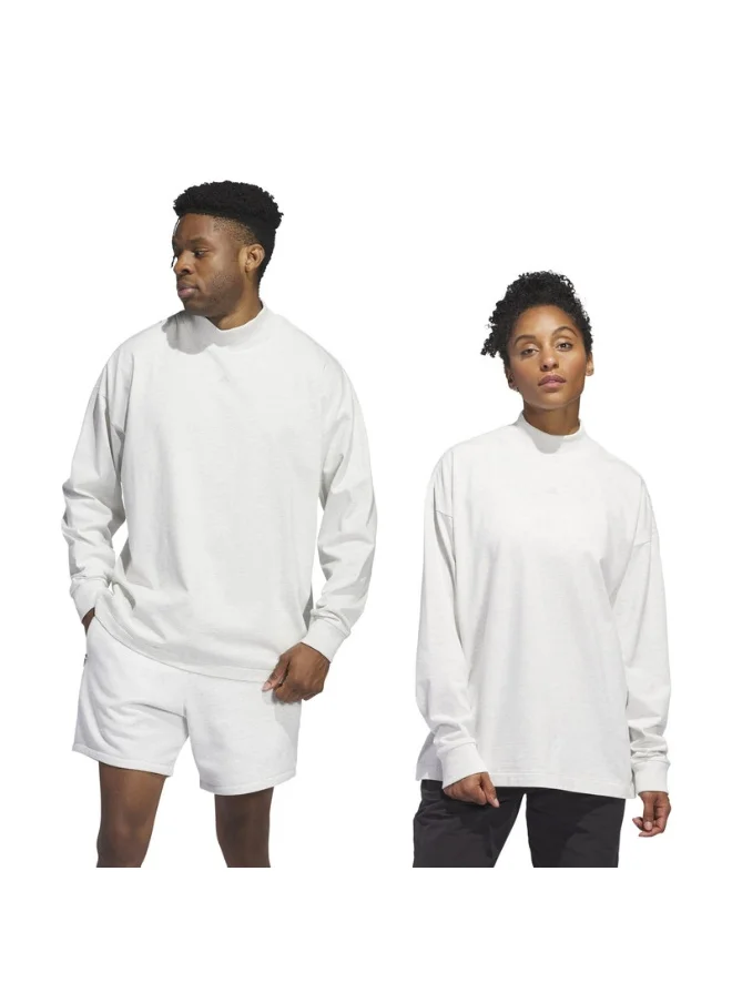 اديداس adidas ONE BB L/S TEE Grey Originals Unisex T-SHIRTS